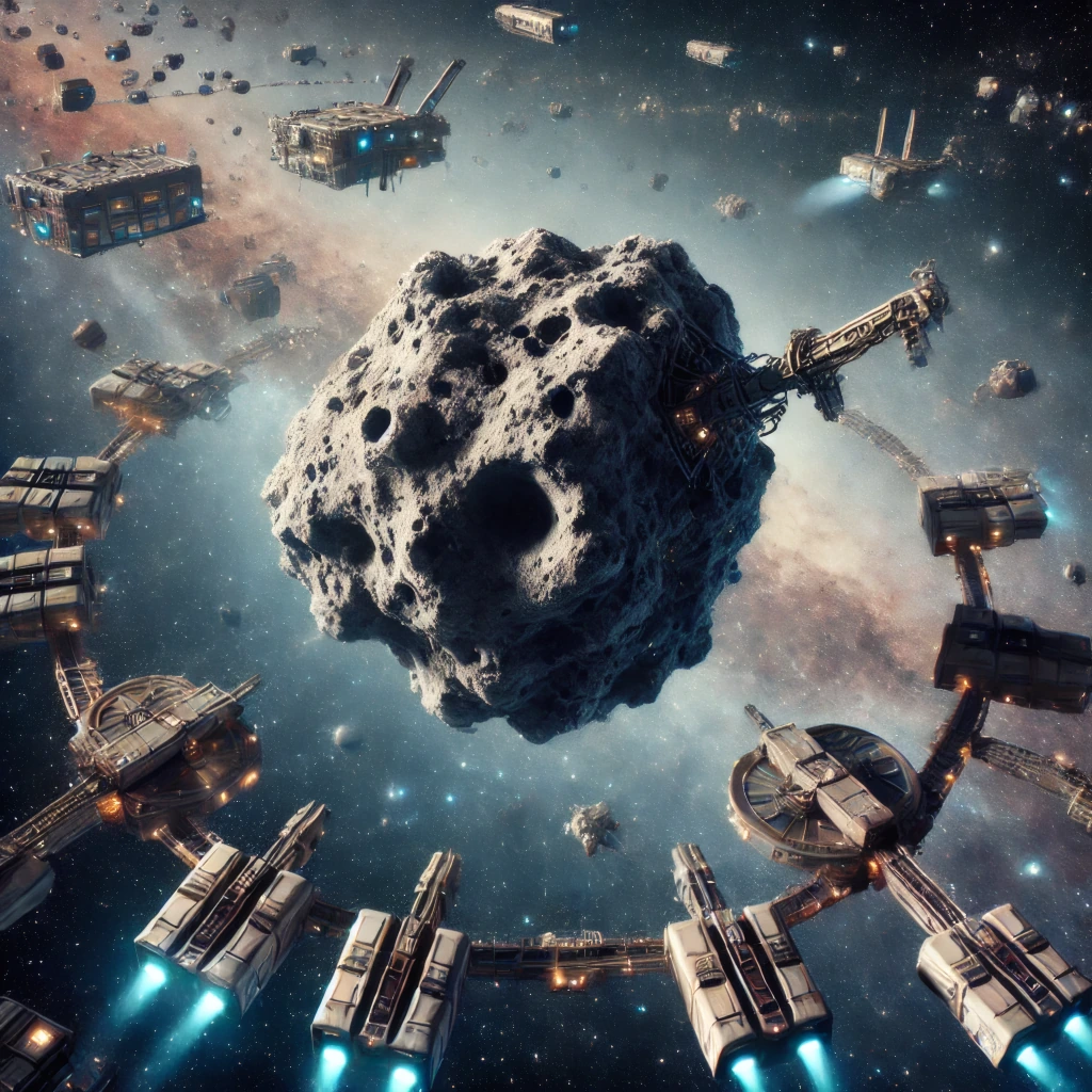 Unlocks · Asteroid Mine