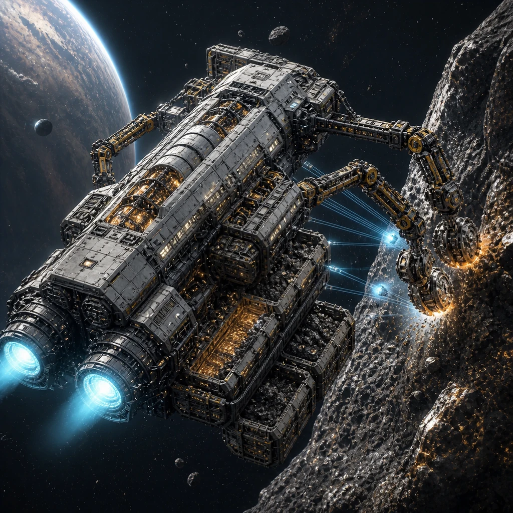 Unlocks · Orbital Miner